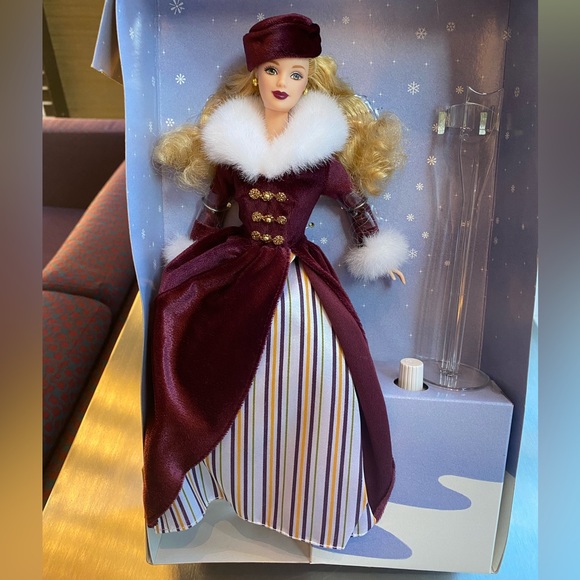 Brand New Special Edition Victorian Ice Skater Barbie Doll Mattel - Picture 4 of 16